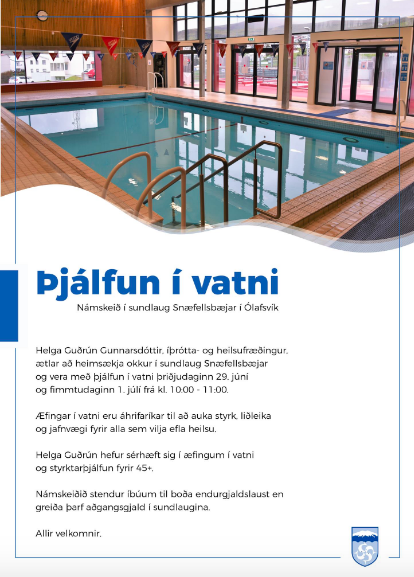Þjálfað í Snæfellsbæ