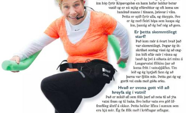 Setið fyrir svörum hjá Mogganum