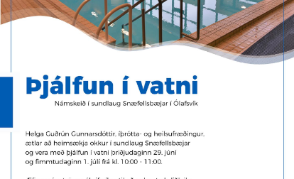 Þjálfað í Snæfellsbæ